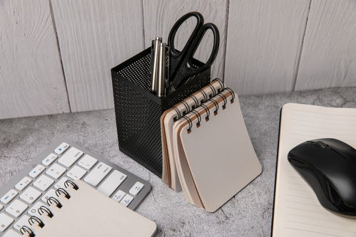 便簽本商務攝影圖 用影像詮釋辦公用品的專業與高效